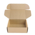 Custom Wholesale Brown Kraft Printed Corrugated Clothing Packaging Box for E-commerce