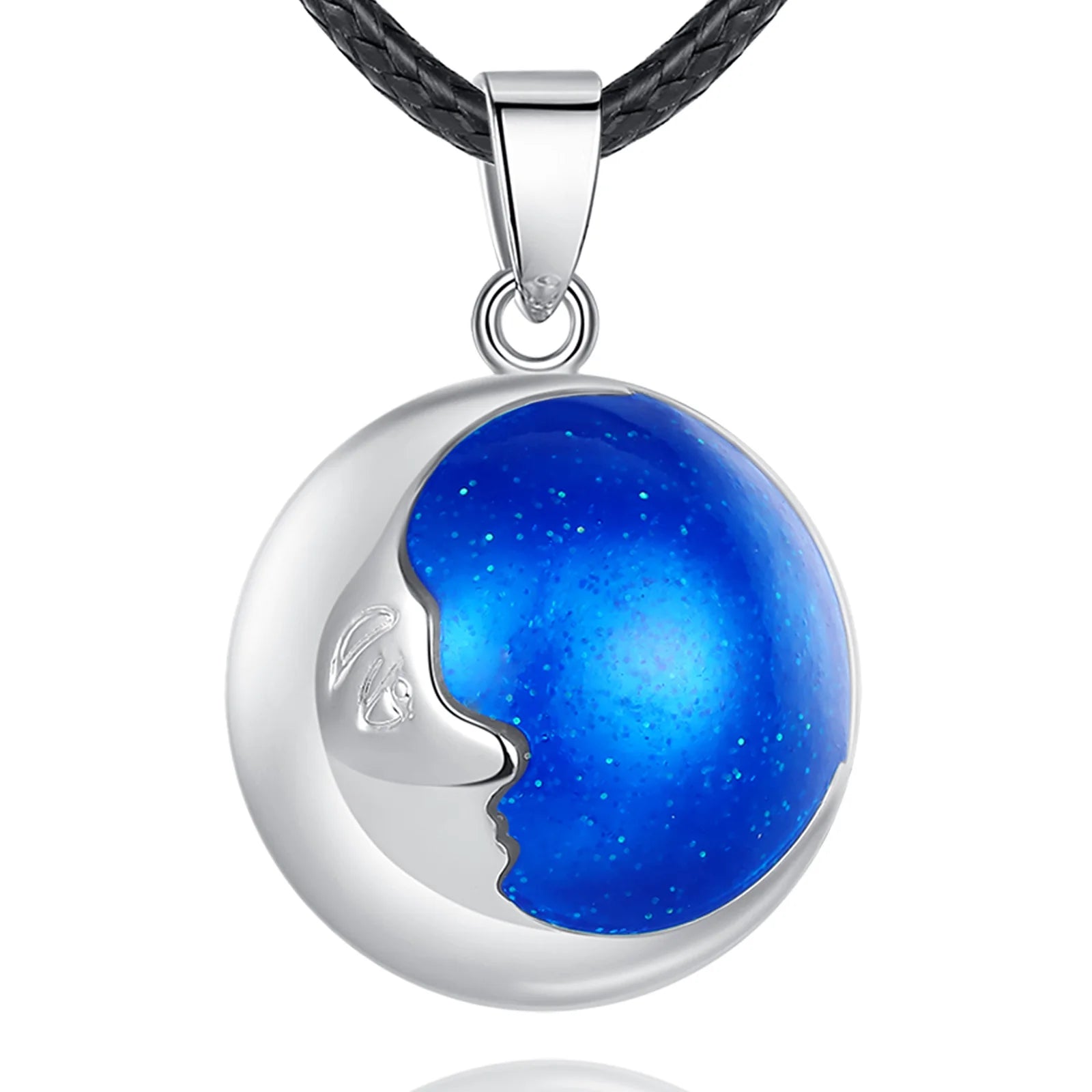 Merryshine Blue Moon Wholesale Harmony Balls Pregnancy Bola De Grossesse Music Pendant Necklace