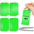 Customized ECO-Compliant Durable Waterproof Green Blank Writable Waterproof Plastic Shipping Tags Manufactures