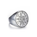 Secret of Universe Viking Ring for Men Gabriel Jofiel Thavael Azrael Michael the Seven Archangels Stainless Steel Rings