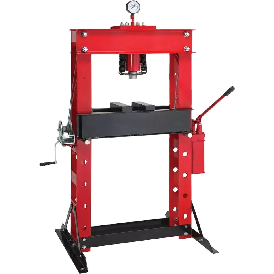 10 Ton 12 Ton 20 Ton 30 Ton 50Ton 100Ton Vehicle Equipment with Gauge Hand Winch Shop Press Machine Hardware Hydraulic Tools