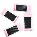 Lash Trays Wholesale 0.10 0.12 0.15 0.18 0.20 Individual Eyelash Extensions Classic Eyelash Hand Made Eyelash Extension