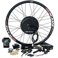UK Stock Electric Bike Conversion Kit 26'' 27.5'' 29'' 72V3000W Hub Motor Wheel with 80A XT90 Controller UKC1 Surron Throttle