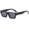 4579 Custom Logo Square Vintage Sunglasses Trendy Small Rectangle Ocean Plastic Lentes De Sol Gray Frame Printed Your Own Brand