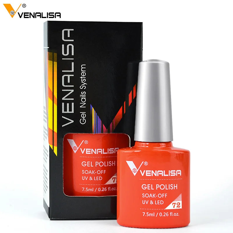 New Venalisa Nail Art UV Nail Gel Polish French Nail Tip Manicure Gel Varnish Enamel Lacquer Color OEM Private Logo Gels