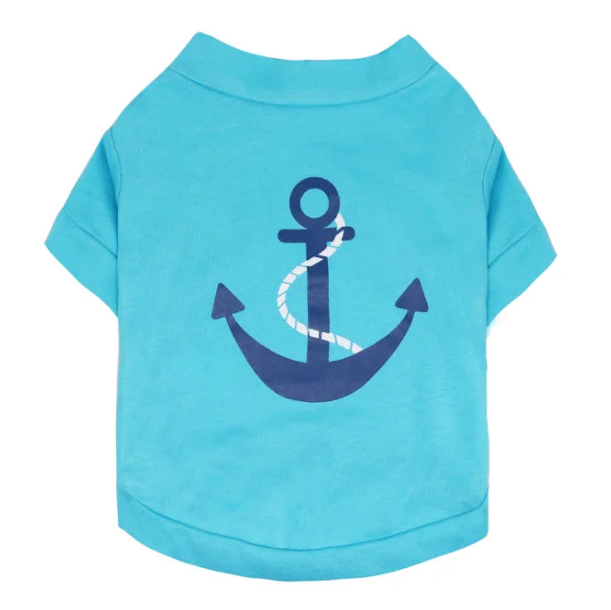 Hot Selling Breathable and Cotton Fit Printing Pet Shirt Dog Clothing