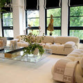 Besting Modern Modular Velvet Sectional Sofa Set for Apartment and Villa Living Room-Mario Bellini Design