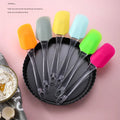 2026 Kitchen Cooking Tool Gadget  Pastry Turner Cake Brush and Silicone Pizza Spatula Set