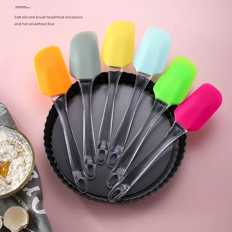 2026 Kitchen Cooking Tool Gadget  Pastry Turner Cake Brush and Silicone Pizza Spatula Set