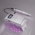 2 in 1 UV Led Nail Lamp Nail Drill Pen Cordless Rechargeable 35000rpm Nail Drill Professional Manicure Polish Tool and Lamp