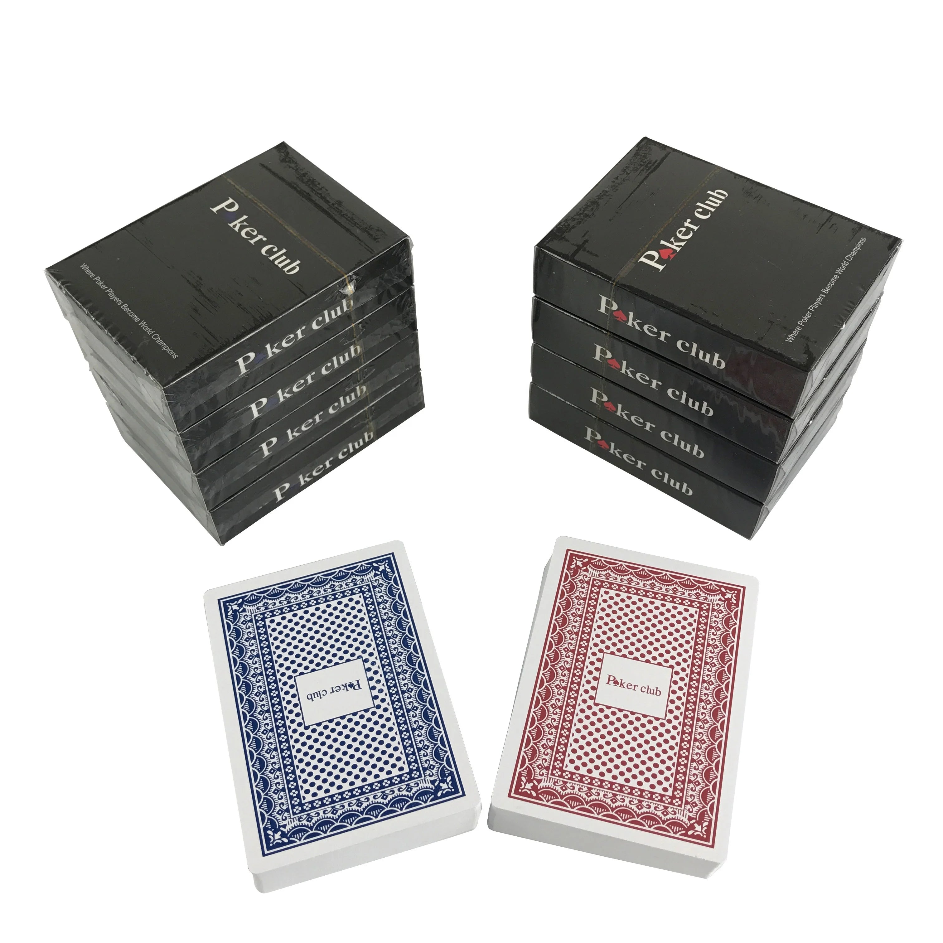 Personality PVC Plastic Poker Club Playing Cards Waterproof Card for Advertising