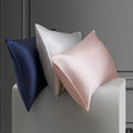 Silk Pillowcase Custom 100% Mulberry Organic Silk Pillow Case and Eye Mask Set Silk Pillowcase Gift Set