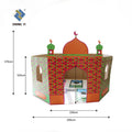Hot Sale DIY Cardboard House Drawing and Coloring Masjid DIY Cardboard Mosque