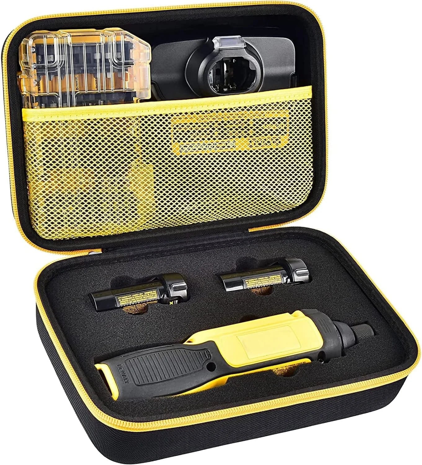 Custom Hard Eva Case Storage Bag for DEWALT 8V MAX Cordless Screwdriver Kit DCF682N1 Electric Screwdriving Drill Bit Set
