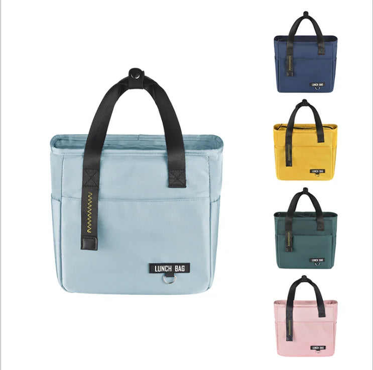 New Arrival Insulated Lunch Bag Portable Lunch Bag for Kids and Adult Aluminum Foil Thermal Insulation Bag