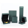 Leather Jewelry Storage Box Custom Logo Printed Jewelry Box Set Jewelry Packaging Set Vintage Ring Custom Box Jewelry Wholesale