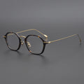 Factory Direct Sales Spot Transparent Plate Glasses Frame Pure Titanium Glasses Frame  Woman Acetate Optical Frames