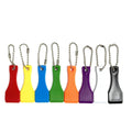 Lucky Ticket Scratcher Keychain Custom Plastic Key Chain Lottery Scraper Tool KeyRing Lottery Ticket Spoon Shape Scraper Keyring