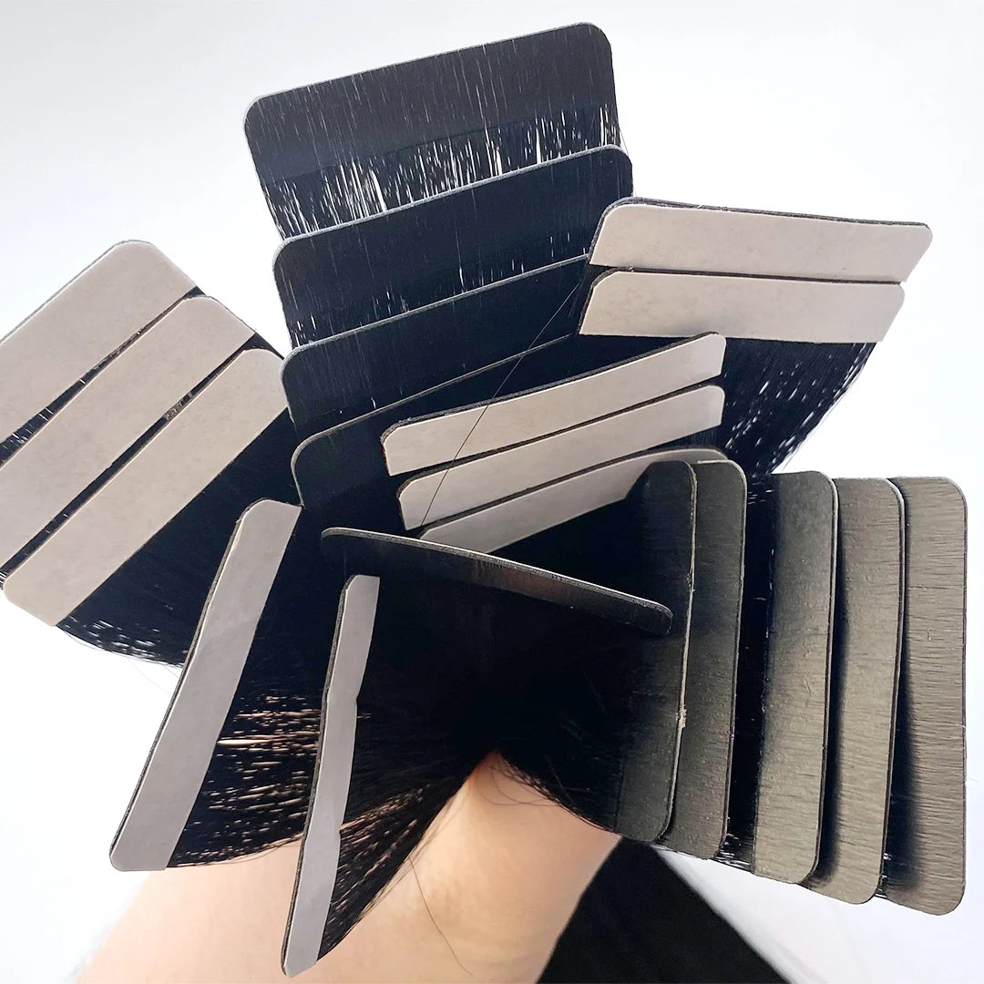 2024 Raw Virgin Tape in Hair Extension Strong Invisible Regular Tape in Hair for Black Women