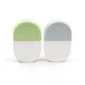 U-Shaped 50ml Plastic Cream Bottle with Screw Cap Cute PP Oval Sunscreen Cosmetics Packaging Seal Isolation for Essential Oils