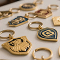 Factory Manufacturer Personalized Logo Zinc Alloy Hotel Keychains Soft Enamel Custom Metal Hard Enamel Motel Keychain for Bag