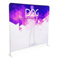 Custom Graphic 10x8 ft Tension Fabric Exhibition Booth Stand Display Wall Trade Show Tension Fabric Display Backdrop Banner