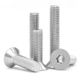 DIN7991 M3 M4 M5 M6 M8 304 Stainless Steel Machine Allen Hex Flat Head Bolts Socket Countersunk Head Screws