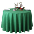 High Quality Multi-Color Polyester Woven Round Tablecloth for Weddings Parties & Banquets