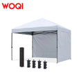 WOQI Outdoor Aluminum Alloy Portable Pop-Up Pavilion Commercial Trade Exhibition Tent