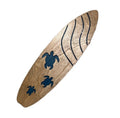 Support Customization Laser Cut Ocean Beach House Decor Wooden Sea Turtle Surfboard for Hanging Wall Art