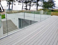 YL Modern Aluminum and Glass Safety Fence Balcony with U Shape and Satin/Mirror Finish for Villa Mall Indoor/Outdoor Use