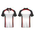 Men's Short Sleeve Team Dart Jersey Custom Sublimated Golf Sports Polo Shirts MegaBDM