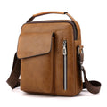 SG0400 Three Colors PU Leather Small Tote Men Bags Crossbody Shoulder