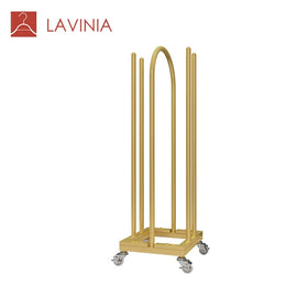 Clothing Store Storage Rack Floor-to-ceiling Movable Multi-layer Hanger Storage