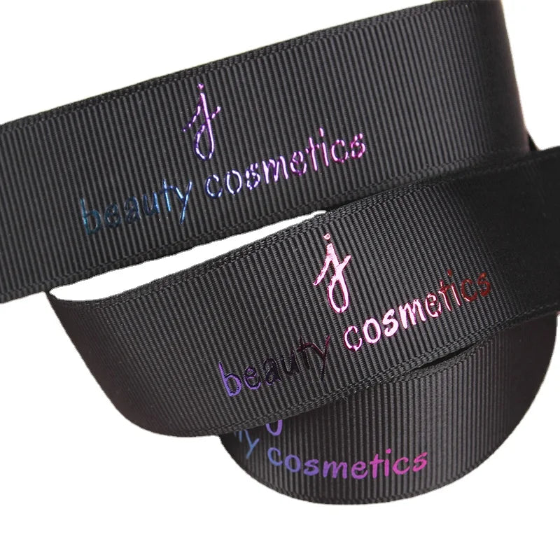 Factory Wholesale Customization Personalization logo Grosgrain Ribbon Wholesale Gift Grosgrain Ribbon Roll