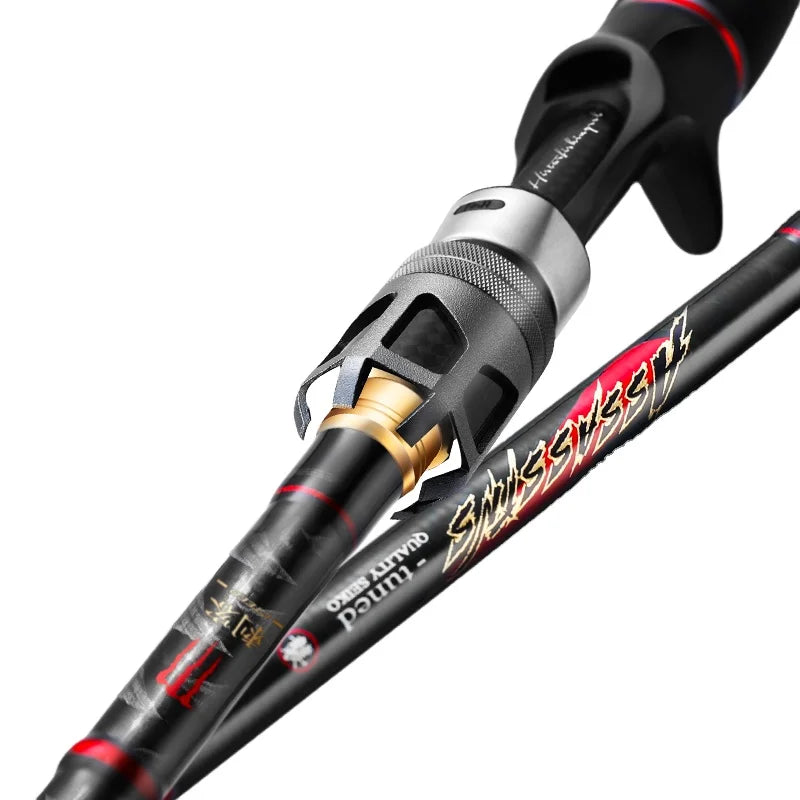 Histar Fuji Reel Seat 2 Sections Casting Spinning Fishing Rod Full Carbon Fast Action Fishing Wholesale 2.18-2.58m Assassins Rod