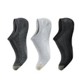 2022 Custom Hot Sale Breathable Copper Fiber Footstep World Mesh Invisible Ship Socks for Men in Spring and Summer