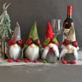 Cross-border Eye Cover Doll Christmas Faceless Gnome Party Decorations Rudolph Midget Standing Dwarf