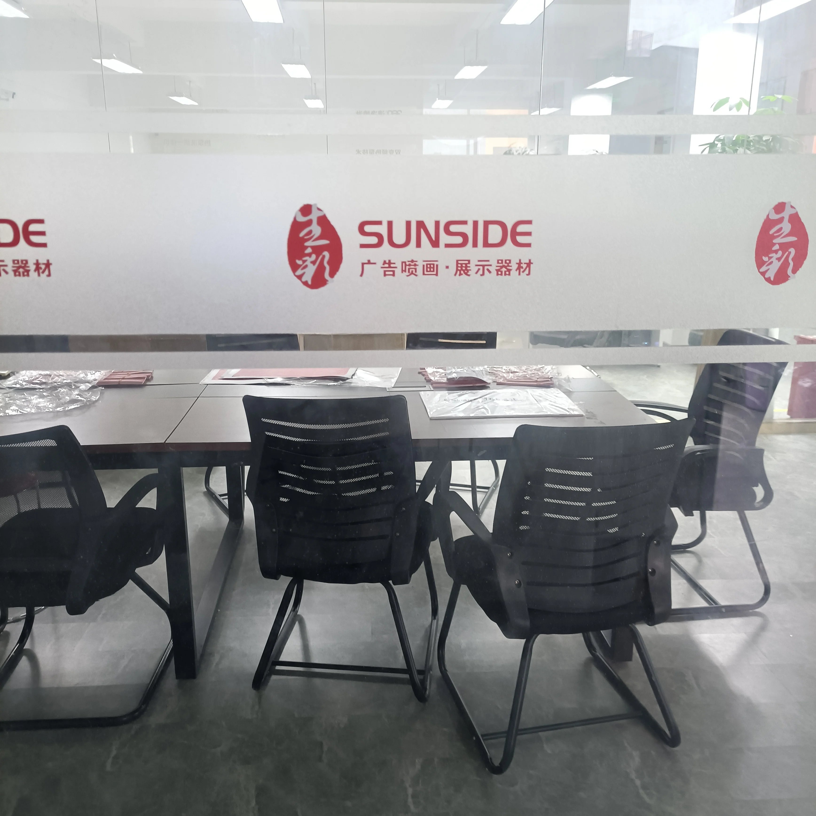 Custom Vinyl Frosted Glass Sticker PVC Window Decal Lettering