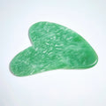HZ Wholesale Natural Xiuyan Jade Stone Facial Guasha Board Scraping Facial Massage Beauty Tools Gua Sha