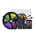 Custom 12V Music Control RGB Landscape Strip Light SMD 5050 Led Strip Light Kit Waterproof IP65 20-Key IR Remote Control