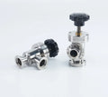 KF ISO CF Vacuum Stainless Steel Angle Valve