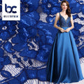 Luxury Eyelash Tulle Chantilly Lace Fabric French Dress Lace Fabric Wholesale