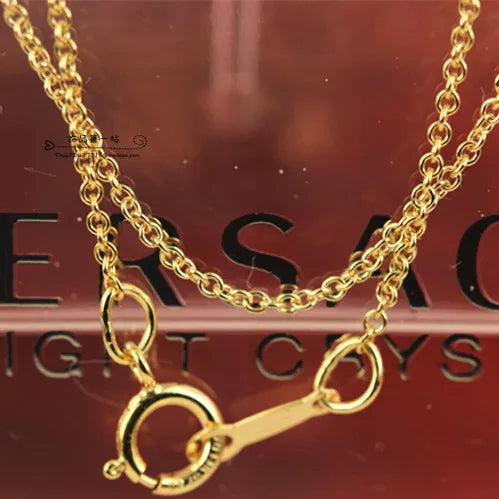 G.T 2022 Wholesale US Gold Filled 1.1MM Chain 14 Karat O Ring Link Chain Fine Jewelry Gold Filled DIY Necklace With 1/20 Logo