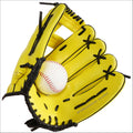 2022 Professional Custom Outdoor Baseball Mitts Wholesale Kids Gloves in Hot Pink and Yellow Made From Leather Material