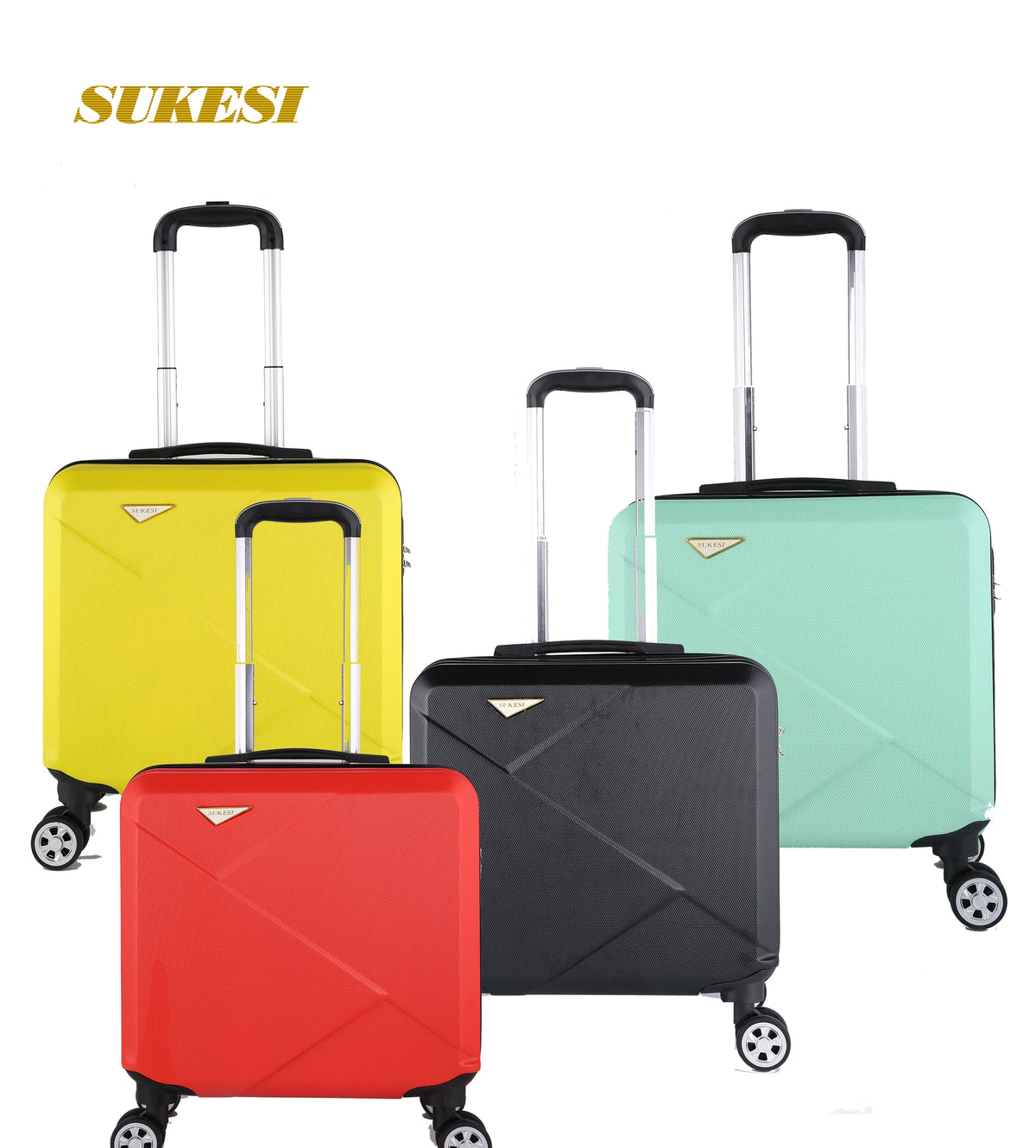 New Style ABS Carry-On Luggage Travel Suitcase Rolling Luggages for Universal Wheel Retro Luggage MegaBDM