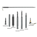 High Quality Outdoor Multifunctional Tactical Mountain Trekking Poles Ultralight Walking Hiking Cane