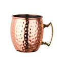 Hot Sale Copper Moscow Mule Mugs Hammered Cups Custom Moscow Mule Mug Food Grade Wholesale Copper Mugs