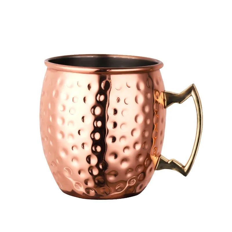 Hot Sale Copper Moscow Mule Mugs Hammered Cups Custom Moscow Mule Mug Food Grade Wholesale Copper Mugs