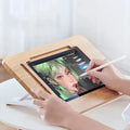 Multi-Angle Adjustable Wooden Holder Drawing Stand Tablet Stand Portable for Book Reading Stand